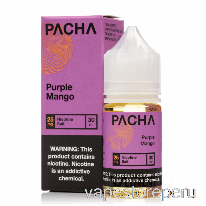 Vape Smoke Mango Morado - Sales De Pacha - 30ml 25mg